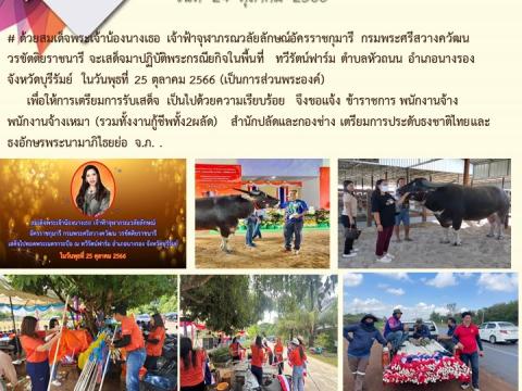 ประชาสัมพันธ์ผลการดำเนินการประจำปีงบประมาณ พ.ศ.๒๕๖๖