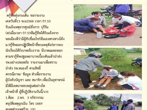 ประชาสัมพันธ์ผลการดำเนินการประจำปีงบประมาณ พ.ศ.๒๕๖๖