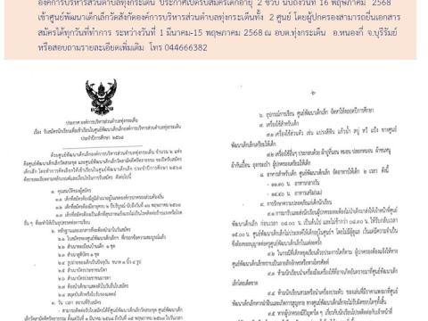 ข่าวประชาสัมพันธ์ผลการดำเนินงาน ปีงบประมาณ 2568