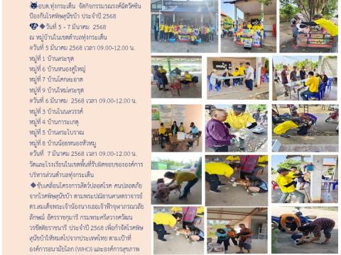 ข่าวประชาสัมพันธ์ผลการดำเนินงาน ปีงบประมาณ 2568